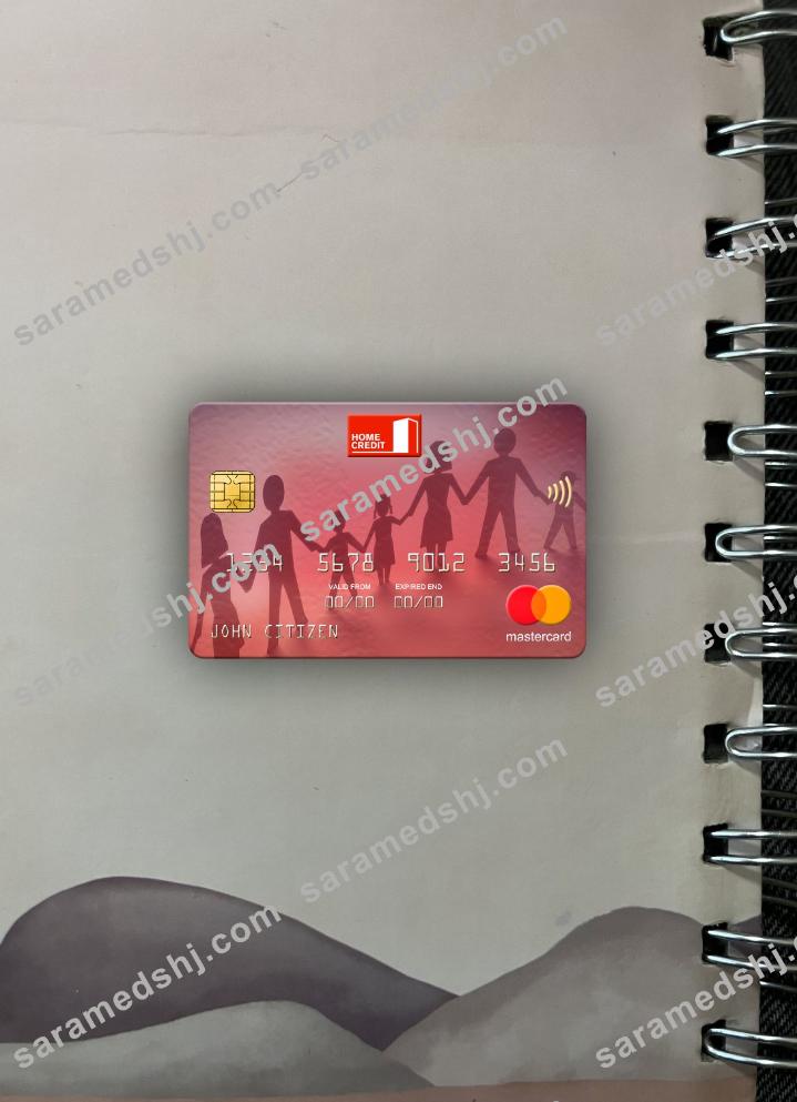 Russia Home Credit bank mastercard photolook front